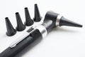 Otoscope for audiologist or ENT doctor use otoscope checking ear and treat hearing loss problem