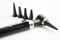 Otoscope for audiologist or ENT doctor use otoscope checking ear and treate hearing loss problem