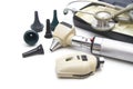 Otoscope and Opthalmoscope set Royalty Free Stock Photo