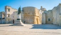 Sunny morning in Otranto, province of Lecce in the Salento peninsula, Puglia, Italy. Royalty Free Stock Photo