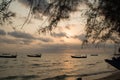 Otres Beach, Sihanoukville, Cambodia Royalty Free Stock Photo