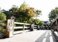 Kai Saruhashi, one of the three unusual bridges of Japan