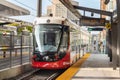 OC Transpo Train leaving uOttawa Station