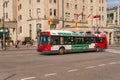 Ottawa OC Transpo bus in downtown Ottawa