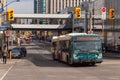 STO bus on Wellington street in downtown Ottawa
