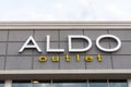 Aldo shoe store outlet in Canada Royalty Free Stock Photo