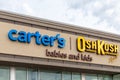 Carter\'s and Oshkosh store for babies and kids in Ottawa, Canada Royalty Free Stock Photo