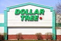 Dollar Tree store in Ottawa, Canada Royalty Free Stock Photo