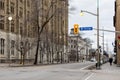 Street with historic office building in Ottawa, Ontario, Canada. Canada Revenue Agency Royalty Free Stock Photo