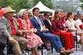 Governor General and Prime Minister at Canada Day event in Ottawa Royalty Free Stock Photo