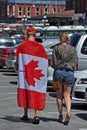 2011 Canada Day in Parliament Hill, Ottawa, Canada Royalty Free Stock Photo