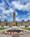 Items left in memory of indigenous children whose remains found on Residential School grounds in Canada Royalty Free Stock Photo