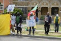 Protest demanding fair elections in Cameroon