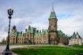 Parliament of Canada building in Ottawa Royalty Free Stock Photo