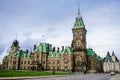 Parliament of Canada building in Ottawa Royalty Free Stock Photo