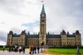 Parliament of Canada building in Ottawa Royalty Free Stock Photo