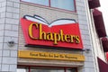 Canadian book store Chapters sign