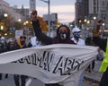 Ottawa, Canada. October 20, 2020. Justice for Abdirahman Abdi Protest Royalty Free Stock Photo