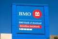 Bank of Montreal sign in Ottawa, Ontario, Canada Royalty Free Stock Photo