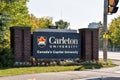 Carleton University in Ottawa, Canada