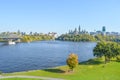 Ottawa city skyline panorama Royalty Free Stock Photo