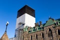 Ottawa construction on Parliament Hill, East Block