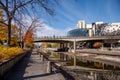 Shaw Centre along the Rideau Canal in Ottawa