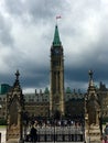 Ottawa Peace Tower Royalty Free Stock Photo