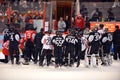 Ottawa Senators open training camp after NHL Lockout Royalty Free Stock Photo
