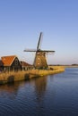 Otter windmill near Alkmaar, The Netherlands Royalty Free Stock Photo