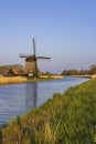 Otter windmill near Alkmaar, The Netherlands Royalty Free Stock Photo
