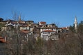 Ottoman houses in Tarakli Royalty Free Stock Photo
