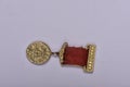 Ottoman medal, world war 1, gold, no to war, no to gun