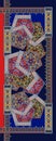 Ottoman motif ornament scarf design