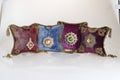 Ottoman palace pillow image, embroideries are excellent Royalty Free Stock Photo