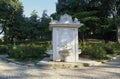 The ottoman style fountain in the Gulhane Park. Istanbul