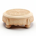 Ottoman Style Wooden Altar Table For Sale - 3d Render