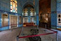Ottoman Sultan chamber in Topkapi palace, Istanbul,Turkey Royalty Free Stock Photo