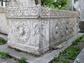 Ottoman tomb in Eyup, Istanbul.