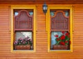 Ottoman wooden windows Royalty Free Stock Photo