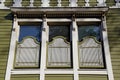 Ottoman wooden windows Royalty Free Stock Photo