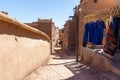 Ouarzazate, Morocco - March 11 2020 : Street view with buildings at ouarzazate town in Morocco Royalty Free Stock Photo