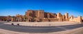 Ouarzazate Taourirt Kasbah city fortress, town castle streets