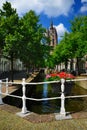 Oude Jan (Old John) in Delft, Holland Royalty Free Stock Photo