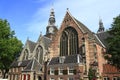 The Oude Kerk Church, Amsterdam Royalty Free Stock Photo