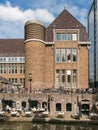 Oudegracht canal architecture, Utrecht, Netherlands