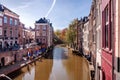 Oudegracht canal in Utrecht