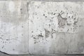 rough concrete coarse porous surface with visible aggregate