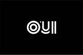 OUI Creative Unique Modern Letter Logo Design. Elegant Monogram Logo Design with Decorative Elements and Typography Royalty Free Stock Photo
