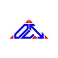 OUI letter logo creative design with vector graphic, OU